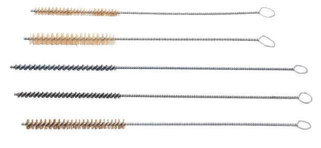 cepillo limpia tubos fibra metálica acero inox o latón
cepillo limpiatubos de fibra sintética nylon - poliamida sin rosca Limpiatubo manual varilla escobilla escobillón