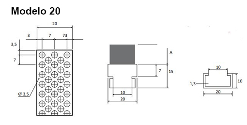 cepillo listón guía acero cepillo listón guía acero