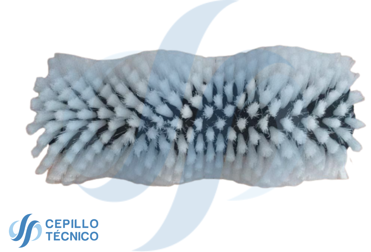 cepillo cilindrico industrial recorte ondulado