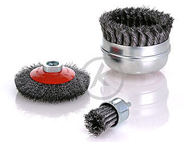 Cepillos Industriales Circulares con Eje