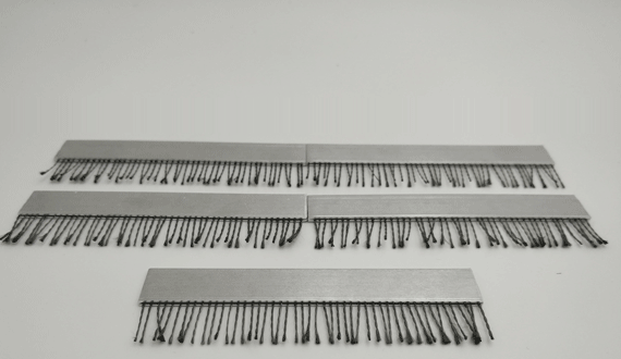 cepillo antiestático en tira lineal