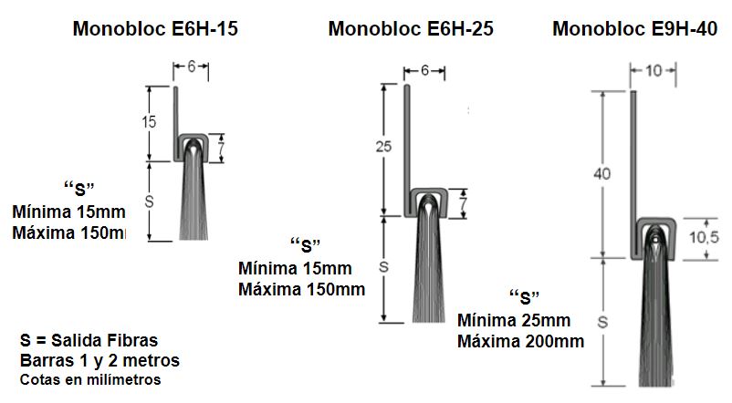 Cepillo strip acero a medida Cepillo strip acero a medida