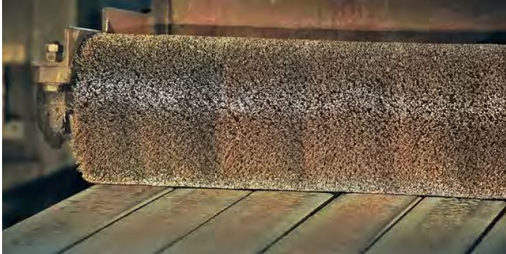 cepillo desbarbado rodillo cepillo desbarbado rodillo