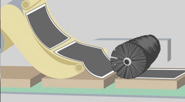CEPILLOS PARA MAQUINAS ETIQUETADORAS, EMPAQUETADORAS YAPILADORAS DE CARTON - CEPILLO TECNICO Cepillos para etiquetadoras, empaquetadoras y carton