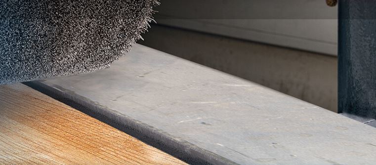 acabado superficies cepillo para crear rugosidades