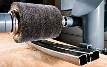 cepillo cilindrico acabado de superficie cepillo para suavizado