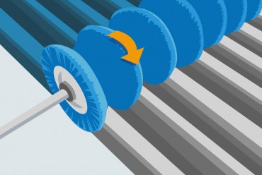 cepillo extender impregnar